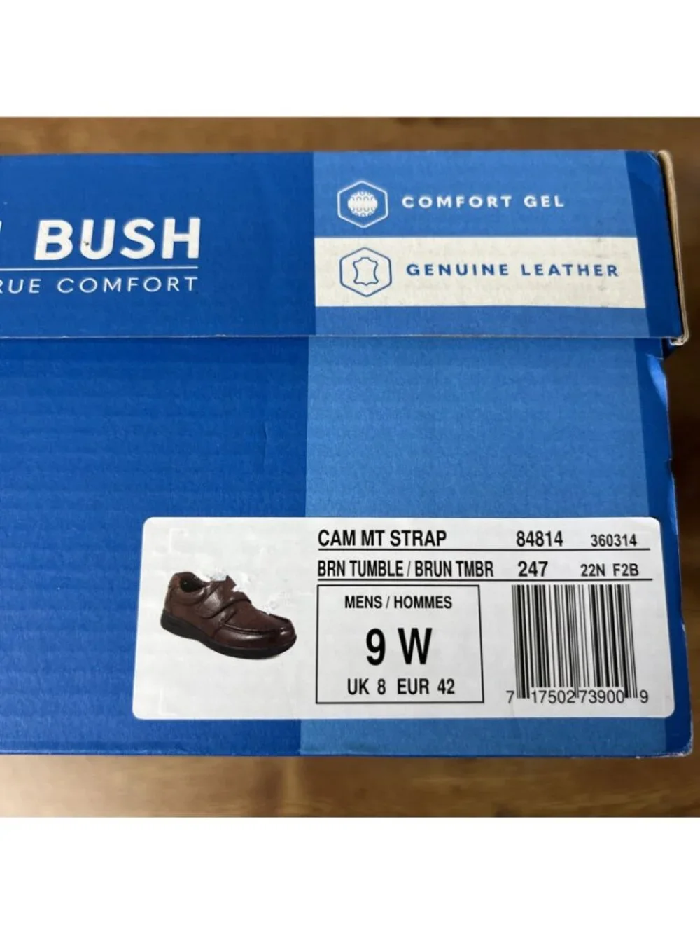 Nunn Bush mens Cam MT Strap Hook and Loop Casual Loafer Brown Size 9 W